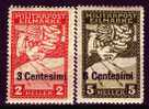 ITALIA - VENETO OCC. AUSTRIACA - ESPRESSI 1-2 - Cat. 440 Euro - Linguellati - MH* - Occ. Autrichienne