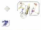 1992  Olympic G.-ARBELVILLE 4v.+S/S - 3 FDC BULGARIA  / Bulgarie - Nuovi