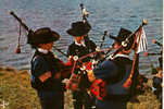 CARTE POSTALE DE BRETAGNE - SONNEURS DU PAYS GLAZICK - Musique