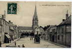 CPA 51.-MOURMELON-le-GRAND.-Eglise Et Place D´Armes - Mourmelon Le Grand