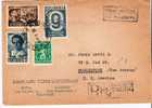 Bu020/   BULGARIEN - Luftposteinschreiben N. USA 1949 - Storia Postale