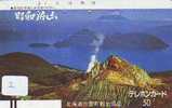 Volcan Volcano Vulkan Sur Telecarte (2 ) - Volcans