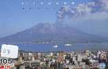 Volcan Volcano Vulkan Sur Telecarte (27 ) - Volcans