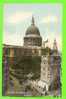 LONDON, UK  - ST. PAULS FROM CHEAPSIDE - ANIMATED - TRAVEL IN 1905 - E. GORDON SMITH - - St. Paul's Cathedral