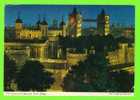 LONDON - THE TOWER OF LONDON & TOWER BRIDGE AT NIGHT - TRAVEL IN 1976 - - Tower Of London