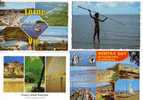 4 Carte Sur La Peche - 4 Fishing Postcard - Aboriginal - Aborigene - Pesca