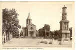 71. MONTCEAU-LES-MINES. L'EGLISE ET LE MONUMENT. BEAU PLAN. - Montceau Les Mines