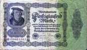 BANCONOTA DELLA GERMANIA DA 50000 - 1922 - 50000 Mark