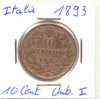 10 Cent Umberto  1893 - 1878-1900 : Umberto I.