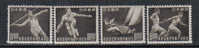 PC71 - GIAPPONE 1949, Serie Sportiva 438/441  * - Unused Stamps