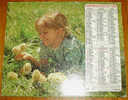 Calendrier PTT 1982 Somme - Grand Format : 1981-90
