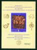 3777A Bulgaria 1989 Philatelic Federation Congress  Imp **MNH /EMBLEM - FIP , LETTER And GLOBE - Sonstige & Ohne Zuordnung