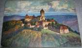 Germany,Hochkoenigsburg,Castle,Fortress,Art,Painting,Signatured,vintage Postcard - Elsass