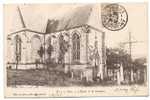 CPA De POIX - L'Eglise Et Le Cimetière. - Poix-de-Picardie