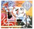 Romania 2006 Gymnastics,Fencing,surch.SS,Bl.387,MNH. - Feuilles Complètes Et Multiples