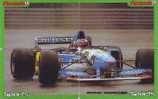 MICHAEL SCHUMACHER (386) Puzzle Of 4 Phonecards - Personnages