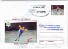 Romania Very Rare Stationery  2002 Salt Lake City,SKATING . - Invierno 2002: Salt Lake City