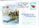 Romania Very Rare Stationery  2002 Salt Lake City. - Invierno 2002: Salt Lake City