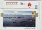 Port,Yangkou Harbour,Ship,China 2007 Rudong Landscape Advertising Pre-stamped Card - Autres (Mer)