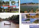 4 Carte Sur La Peche   -  4 Fishing Postcards - Pesca