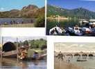 4 Carte Sur La Peche   -  4 Fishing Postcards - Pesca