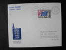 Timbre De Service Du Conseil De L´Europe STRASBOURG Sur Lettre De 1961 - Lettres & Documents