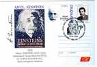 Enteire Postal With  Nobel Prize  ALBERT EINSTEIN Camcell Constanta Of Romania. - Albert Einstein