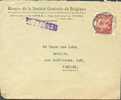 L. 1Fr.75 EXPORTATION Obl. Sc.  ZOTTEGEM 22-09-1948 + Griffe ZOTTEGM Vers Ixelles.  - 2694 - Linear Postmarks