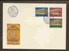 EUROPA - CEPT 1969 VF PORTUGAL FDC Yvert # 1051/3 - 1969