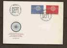 EUROPA - CEPT 1960 VF SWITZERLAND FDC Yvert # 666/7 - 1960