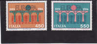 C4500 - Italie 1984 -  Yv.no.1618/9  Neufs** - 1984