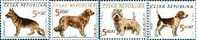 2001 CZECH REP.PET DOGS 4V - Other & Unclassified
