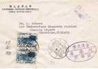 Ch-T046/  TAIWAN - Tsui-Heng, Geburtsort Sun Yat-sen, 2 X Auf Brief N. England 1955 - Briefe U. Dokumente