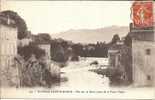 CPA De OLORON SAINTE MARIE - Vue Sur Le Gave, Prise De La Place Thiers. - Oloron Sainte Marie