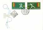 1966  Athletic  -  FIELD DAY    2v - FDC  BULGARIA  / Bulgarie - Nuevos
