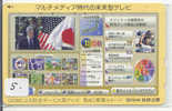 President CLINTON Sur Telecarte Japon (7) Phonecard JAPAN - Characters