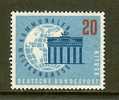 BERLIN 1959 MNH Stamp(s) Municipal Congress 189 #1269 - Nuovi