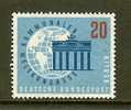 BERLIN 1959 MNH Stamp(s) Municipal Congress 189 #1269 - Neufs