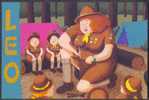 Lady Scout Master With Children - Astrology - Movimiento Scout