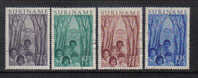 PC180 - SURINAME 1954 : N. Yvert 297/300 Annullo Leggerissimo - Suriname ... - 1975