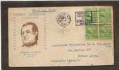 USA - 1940 COVER With Block Of 4 Washington 1c Addressed To BUENOS AIRES - Covers & Documents