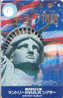 Telecarte Statue Of Liberty (1) Statue De La Liberte Twins Towers New York USA  Phonecard Japan - Landschaften