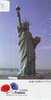 Telecarte Statue Of Liberty (6b) Statue De La Liberte Twins Towers New York USA  Phonecard Japan - Paysages