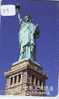 Telecarte Statue Of Liberty (37) Statue De La Liberte Twins Towers New York USA  Phonecard Japan - Landscapes