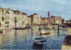 Martigues Quai Marceau Et Cathédrale Ste-Madeleine Bateaux - Martigues