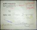 Austria,Cover,Memorandum,Ars Medici,Medicine Doctors Society,Printer Machine Postmark,vintage - Brieven En Documenten