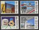 Q749.-.GREAT BRITAIN- 1987-  BRITISH ARCHITECTURE  ISSUE-EUROPA CEPT- CV: US$ 4.80-  MNH - Unused Stamps
