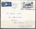 S368 .-. SUDAN-1966, WHO NEW HEADQUARTERS - CIRCULATED COVER KHARTOUM TO UK. - - Sudan (1954-...)