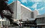 DEAUVILLE HOTEL ON COLLINS AVENUE AND THE ATLANTIC OCEAN . MIAMI BEACH . - Miami Beach