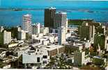 AERIAL VIEW OF TROPICAL MIAMI WITH BISCANE BAY IN THE BACKGROUND - Miami Beach